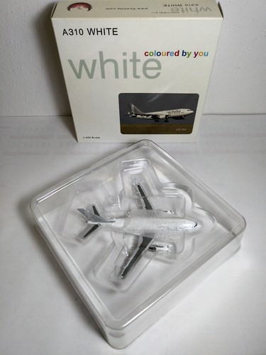 Phoenix 1:400 Airbus A310-300 White Airways Portugal NEW Die-cast Model MINT - Foto 12 di 17