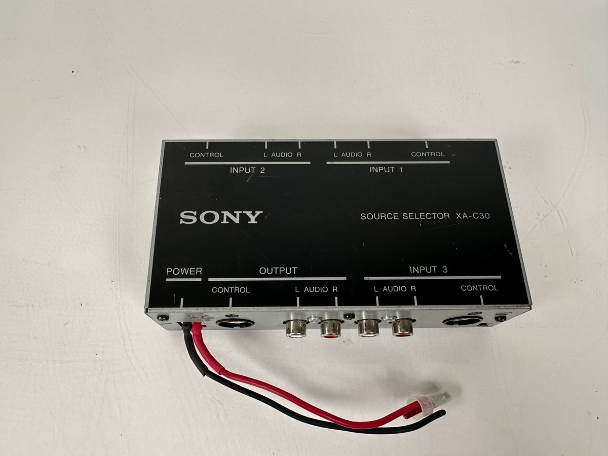 珍品！ソニー　ソースセレクターXA-C30 珍品！ソニー ソースセレクターXA-C30