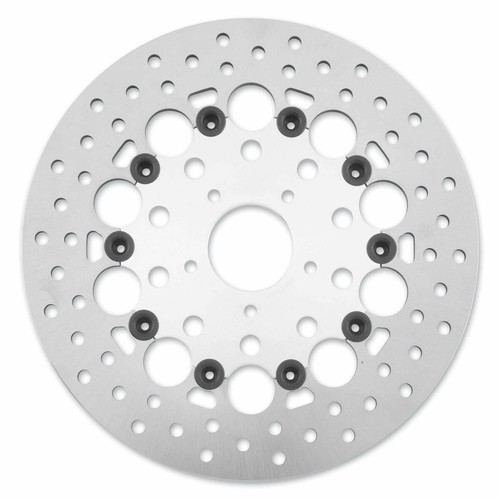 Rotor de freno de orificio redondo Twin Power 1402RS plateado Harley - Imagen 5 de 5
