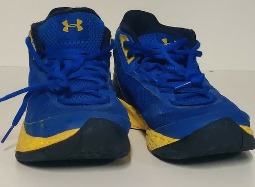 Under Armour Blue Basketball Shoes Lace 