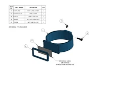 Dillon Reloading Powder Tube Label w/ Dry Erase Pen, RL550/1100, SquareDeal, XL