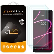 3-Pack Supershieldz Tempered Glass Screen Protector for T-Mobile Revvl 5G