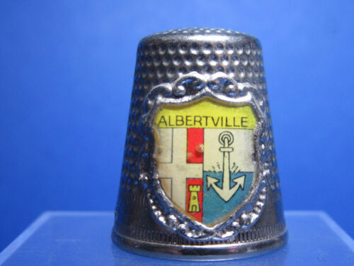 Dé à coudre  en métal  " Albertville"/ thimble/ Fingerhut - Photo 1/1