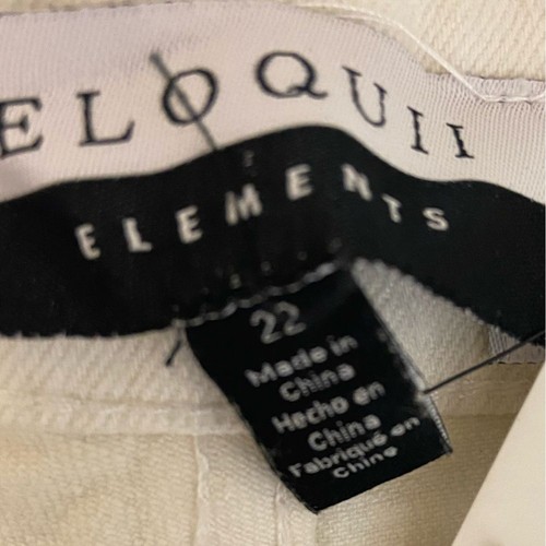 ELOQUII - Distressed Jeans mit geraden Beinen - Größe 22 neu mit Etikett - Bild 4 von 8
