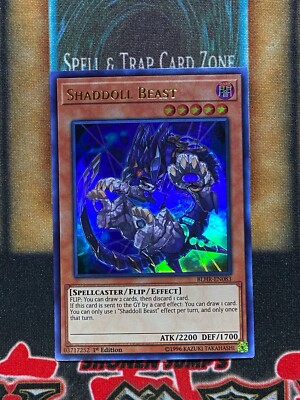 Yugioh Shaddoll Beast BLHR-EN083 Ultra Rare 1st Ed LP