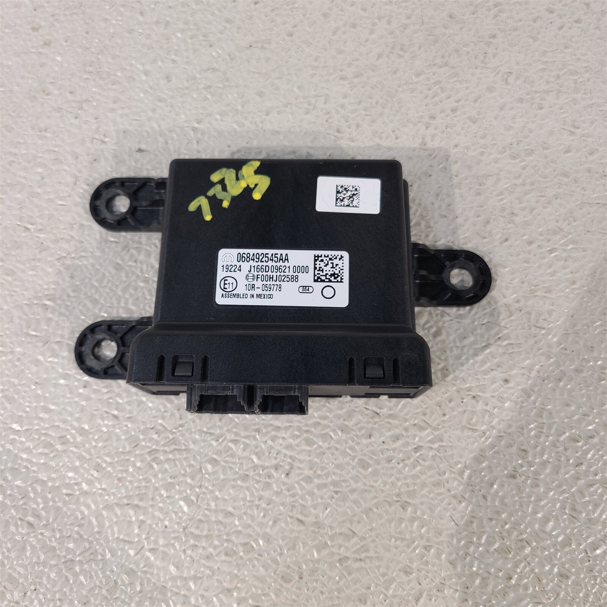 2021 DODGE RAM 1500 LIMITED 4X4 GATEWAY COMPUTER CONTROL