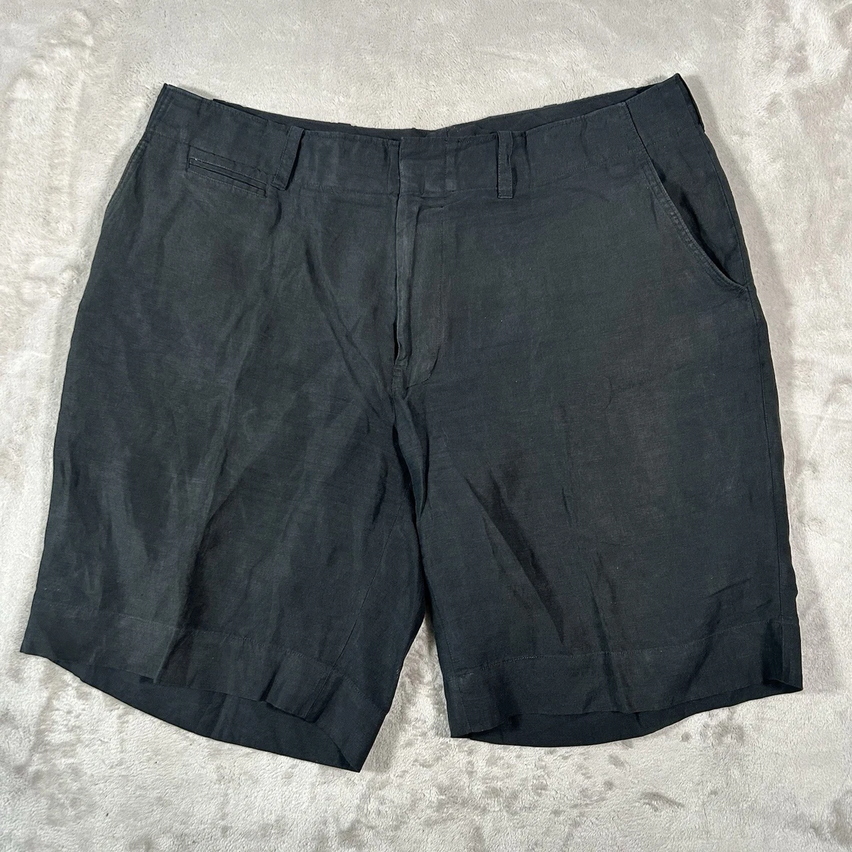 Polo Ralph Lauren Linen Black Shorts for Men for sale | eBay
