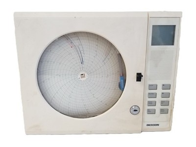 Dickson THX Temperature & Humidity Chart Recorder 8'' Model THX   Untested