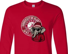 University of Alabama - Crimson Tide - Unisex Long Sleeve T-Shirt - Fast Ship