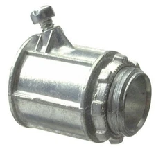 Halex 90481 1/2" Zinc Set-Screw Connector