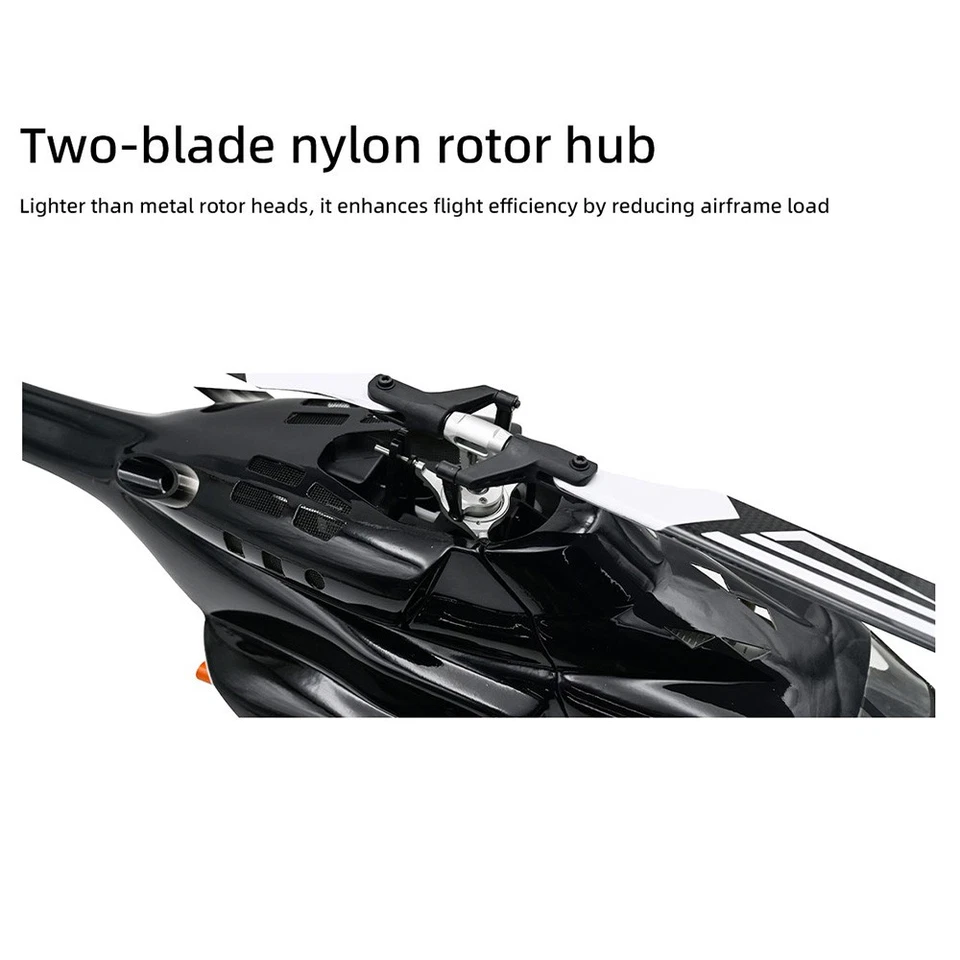 Flywing Airwolf 10CH GPS 3D Auto-Return Clear Window RC RTF Helicopter 2 Battery - Image 4 of 4