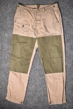 Vintage Y2K Diesel LC Green /Beige Cargo Pants 32x27.5 Hiking Field Hunting
