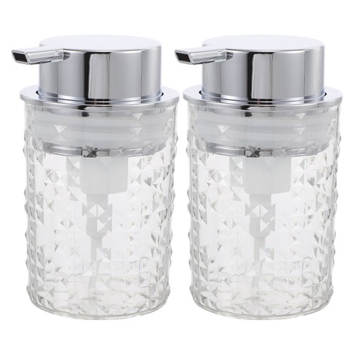 2 Pcs Foaming Soap Dispenser Hand Bottle Empty Plastic Pump Bottles - Picture 6 of 17