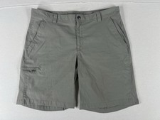 Columbia Shorts Mens 38 Tan Omni Shield Advance Repellent Zip Pocket Camp Gorp