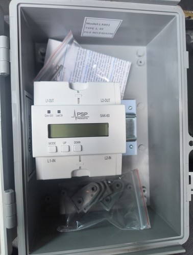 New!!! PSP SAK-60-C Wireless Generator Load Drop And Load Management Relay