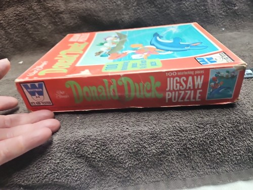 VINTAGE WHITMAN WALT DISNEY DONALD DUCK 100 PCS PUZZLE 4649 ( complete ) - Bild 5 von 6