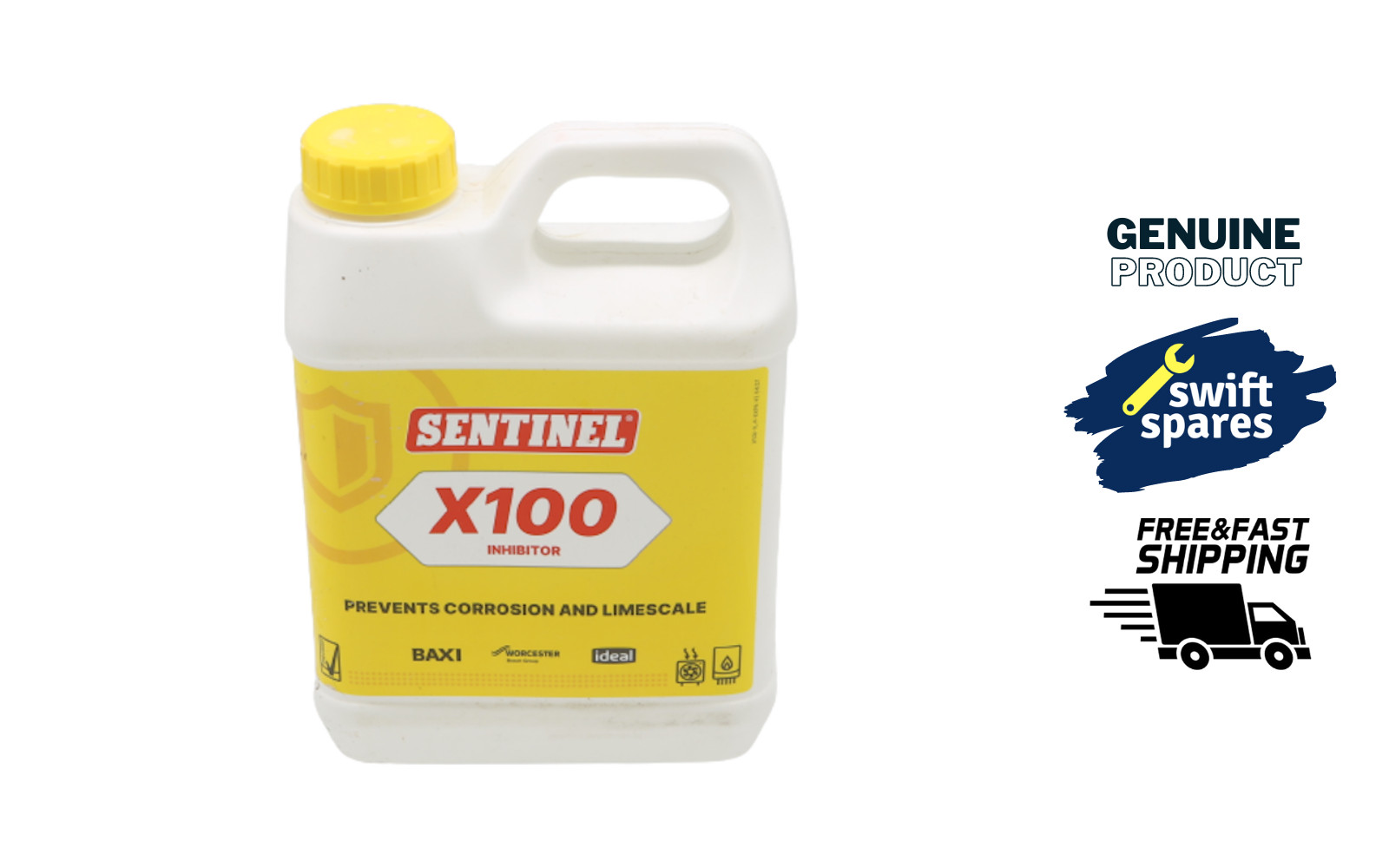 Sentinel X100 Inhibitor System Cleaner 1 Litre 1L