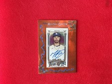 Mookie Betts 2025 Topps Allen & Ginter Red Framed Mini Autograph 1/1