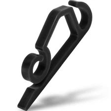 Christmas Light Clip Outdoor Gutter Hook 100 Pieces Holiday Hanger Hooks Weat...