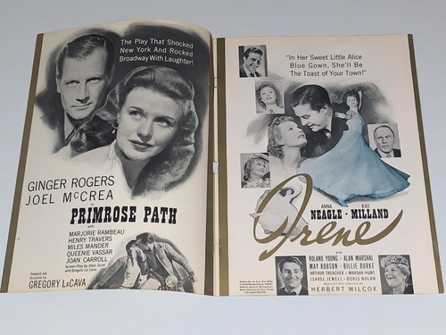 1940 RKO Summer Trade Advertisement Brochure My Favorite Wife Cary Grant - Picture 2 of 6