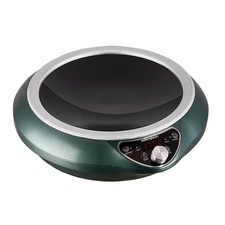 Induction Cooktop 1700W Portable Concave Wok Burner Electric Stove Hot Plate