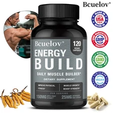 Energy Build Booster Herbs Build Muscle Boost Energy Improve Endurance 120 Pills