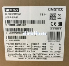 1PCS NEW SIEMENS V90 5KW Servo Motor 1FL6094-1AC61-2AH1