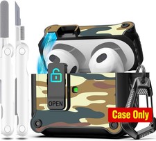 AirPods 3 Case Cover with Lock Magnetic Lid, De Camo Design and Style