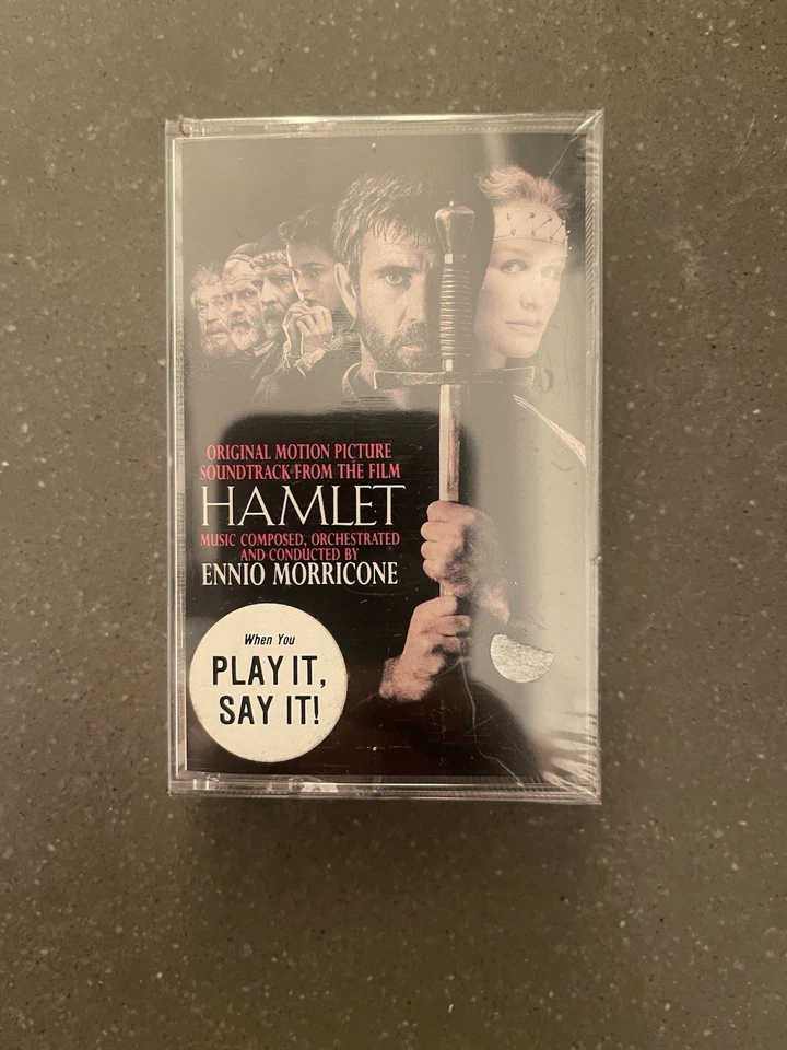 Hamlet (Cassette) Soundtrack 1990 Music by Ennio Morricone New SEALED - Image 2 of 4