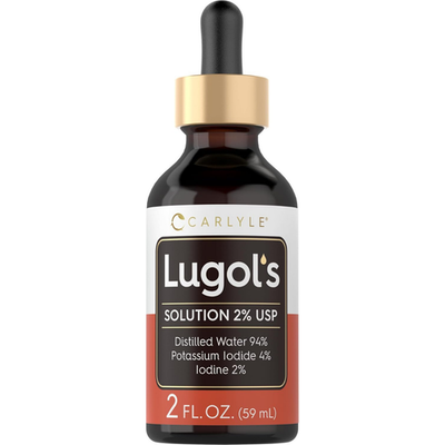 #ad Lugols Iodine 2 Percent 2 Fl Oz Potassium Iodide and Solution $11.19