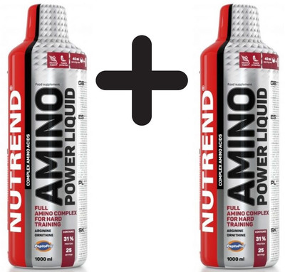 2 x Nutrend Amino Power Liquid - 1000 ml. (29,98 EUR/L)