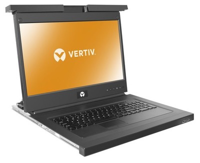 Avocent KVM Rack Mount Console 1U LCD Tray 18.5  LCD Widescreen 1600 X 1200