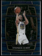 2021-22 Panini Select Stephen Curry Blue (Retail Base) #94 Golden State Warriors