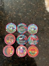9 SUPERBOWL $5 CHIPS $75