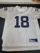 Peyton Manning Indianapolis Colts Football Jersey Kids Boys XL White