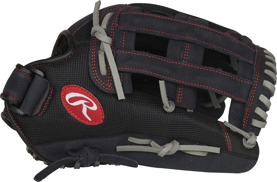 Leather Baseball Softball Glove 13-inch Left Hand Throw Outfield Adult - Image 4 of 4
