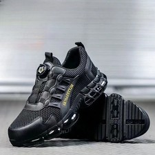 2025 MEN WOMEN SAFETY SHOES WORK TRAINER COMPOSITE PLASTIC TOE CAP SHOES SIZE UK