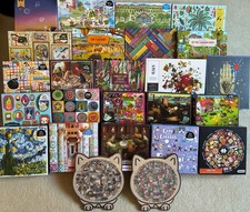 Jigsaw Puzzles - Multi Listing - Used - Wide Variety of Themes - Updated Often!