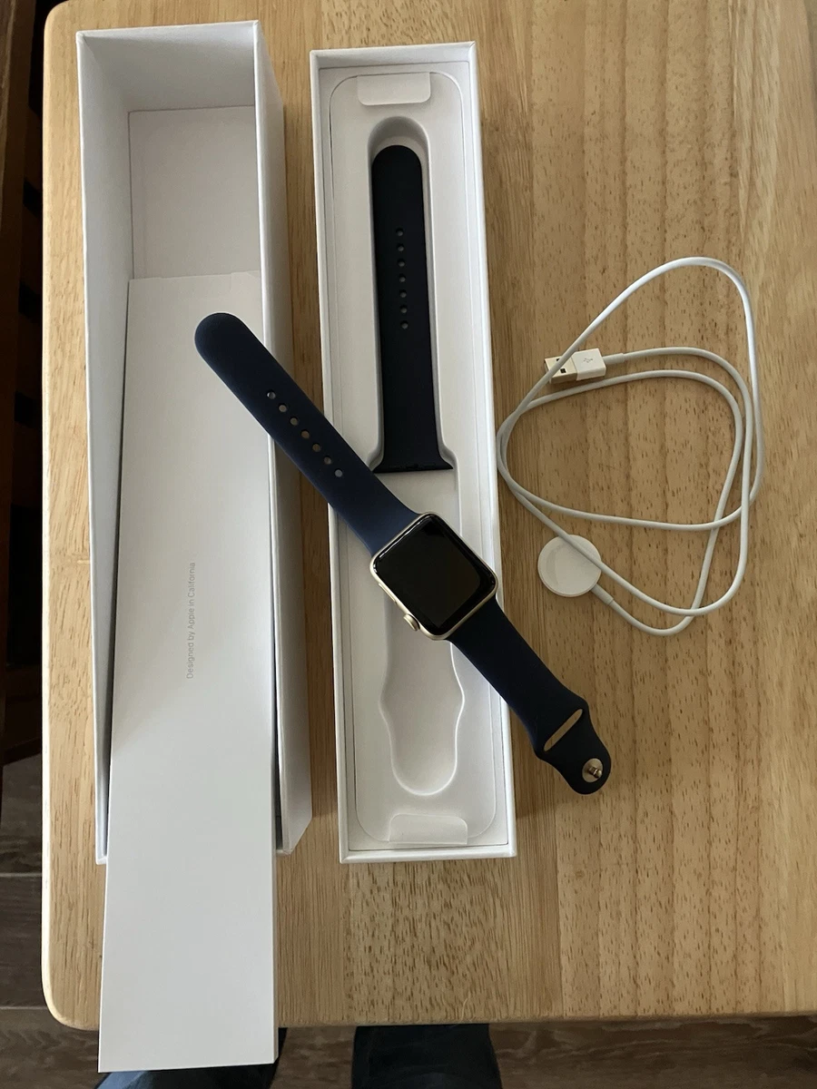 Apple Watch Series 2 Gold Smart 42 mm Case Wristwatches for sale