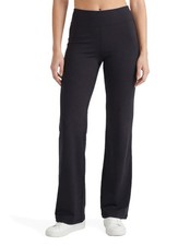 no nonsense Lounge Yoga Pants for Women, Flared Cotton Leggings, 32.5" Inseam...