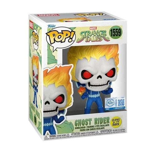 Marvel Ghost Rider GITD EE Exclusive Funko Pop! #1559 | PopShield Protector