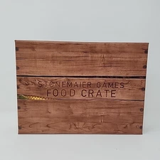Stonemaier Games Food Crate Board Game Realistic Multi-purpose Bits Complete