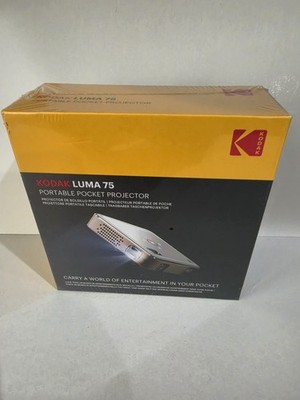 NEW Ultra Mini Portable Projector - HD 1080p Support LED DLP Rechargeable Silver
