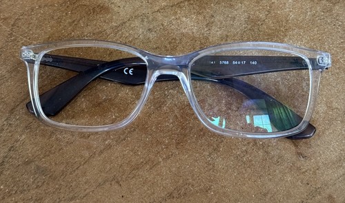 Ray Ban Eyeglasses, Frames Only CLEAR , RB 7047 5768, 54-17-140 - Picture 4 of 19