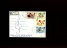 1984 British Council Philatelic Music Circle FDC with Lower Broadheath CDS.