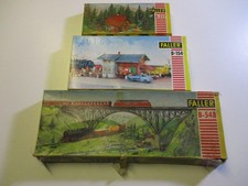 Faller 3x Leerkarton B-154 B-227 B-548