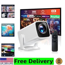 Mini Projector, Portable Projector 4K  Full HD 1080P Support, 270  Rotation ...