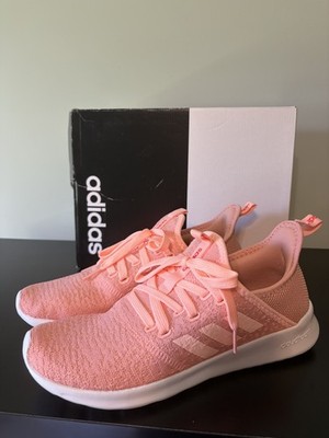 Adidas Womens Cloudfoam Pure Ccral  Running Shoes Sneakers Size 7 1/2- F34484