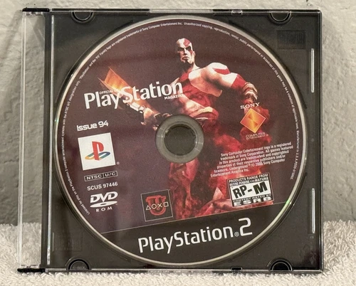 Official U.S. PlayStation Magazine Issue 94 DEMO, DISC ONLY, PlayStation 2