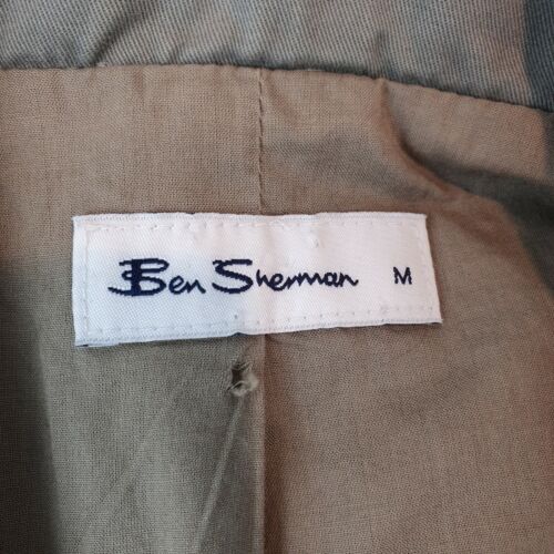 Chaqueta Ben Sherman Talla M Blazer Militar Bordado Detalle Dimonte en la Espalda - Imagen 6 de 11
